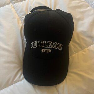 Black Lululemon Hat-Never Worn